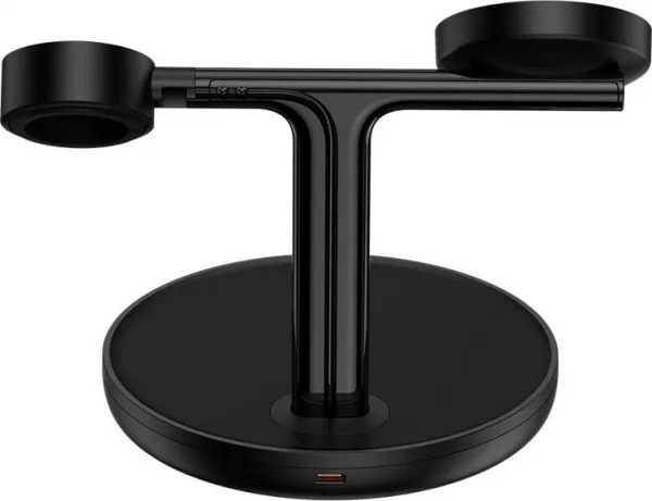 Magnetic Charging Bracket Baseus Swan 3 in 1 20W (black) Varianta: uniwersalny