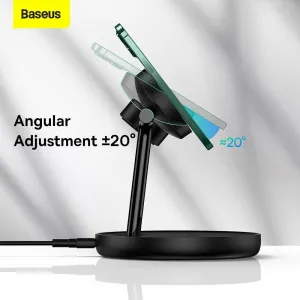 Magnetic Charging Bracket Baseus Swan 3 in 1 20W (black) Varianta: uniwersalny