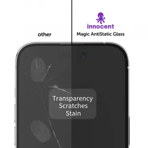 Innocent Magic AntiStatic Glass Clear iPhone 15 Plus