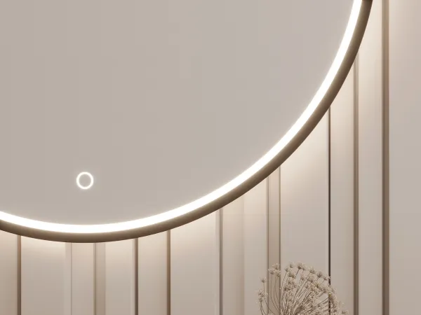 LED zrkadlo DIVISSI L | 80 cm