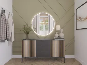 LED zrkadlo DIVISSI L | 80 cm