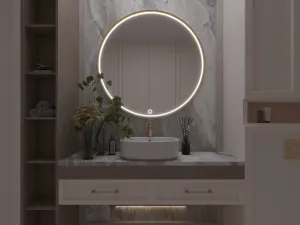 ArtElta LED Zrkadlo GERBINIE L | 80 cm