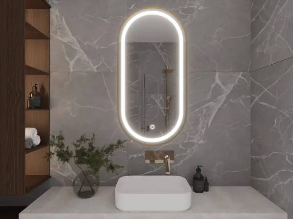 LED zrkadlo MICEDI L