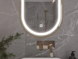 LED zrkadlo MICEDI L