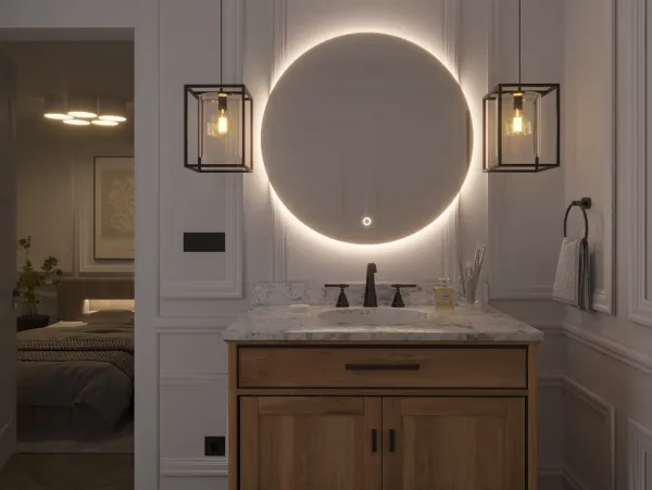 LED zrkadlo ORANDIU A | 80 cm