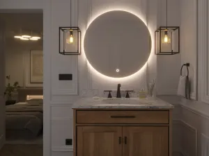 LED zrkadlo ORANDIU A | 80 cm