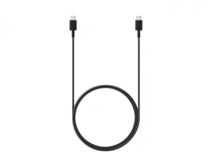 Originál Samsung Type C/Type C Dátový Kábel 3A 1.8m, EP-DX310JBE, Čierny