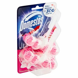 Domestos Power 5 Pink Magnolia tuhý WC blok 2 x 55 g