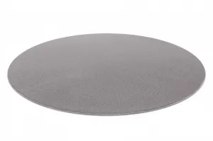 Koberec LINDO sivý kruh