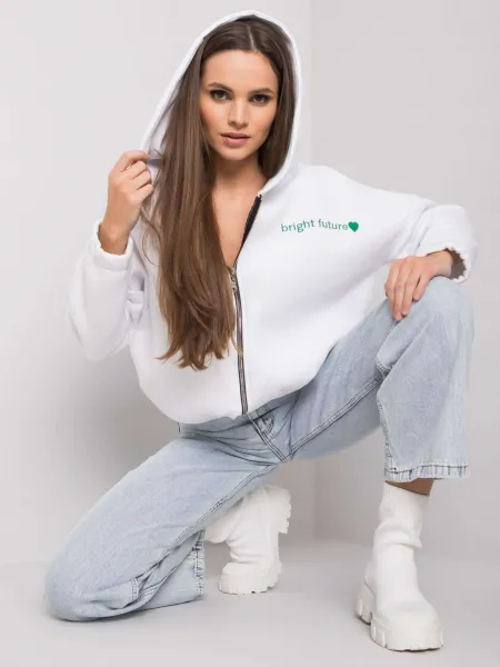 Factory Dámska mikina MICHELLE mix farieb Farba: Modrá, Veľkosť: S/M