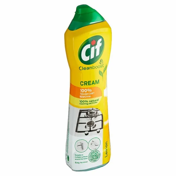 Cif Cream tekutý piesok citrón 500 ml