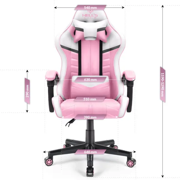 Hell´s chair Stolička Hell's Chair HC-1004 PINK