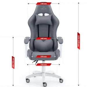 Hell´s chair Stolička Hell's Chair Rainbow GREY MESH