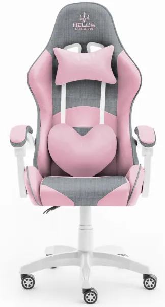 Hell´s chair Stolička Hell's Chair Rainbow PINK-GRAY MESH