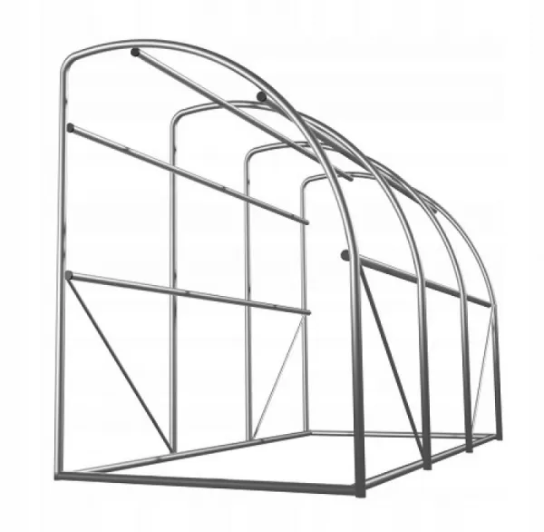 Profitent Záhradný fóliovník ku stene 4m X 1,5m X 2m  s UV filtrom