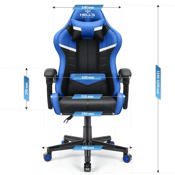 Hell´s chair Stolička Hell's Chair HC-1004 BLUE
