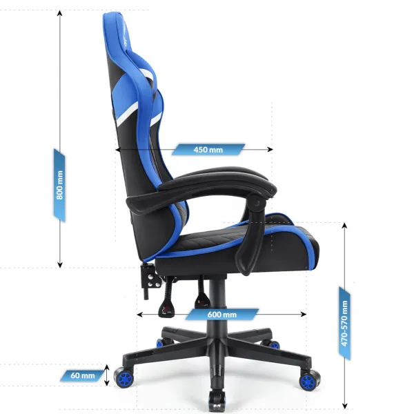Hell´s chair Stolička Hell's Chair HC-1004 BLUE