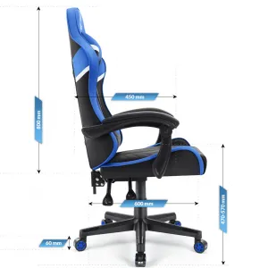 Hell´s chair Stolička Hell's Chair HC-1004 BLUE