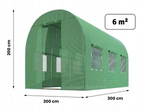 Domtextilu Záhradný fóliovník 2 m x 3 m 40740