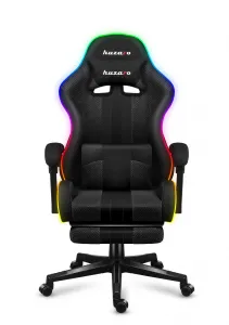 JAKS Herné kreslo polohovateľné otočné Huzaro Force 4.7 RGB Mesh čierne