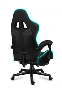 JAKS Herné kreslo polohovateľné otočné Huzaro Force 4.7 RGB Mesh čierne