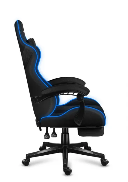 JAKS Herné kreslo polohovateľné otočné Huzaro Force 4.7 RGB Mesh čierne