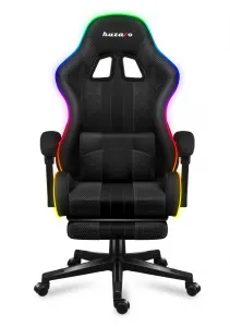 JAKS Herné kreslo polohovateľné otočné Huzaro Force 4.7 RGB Mesh čierne