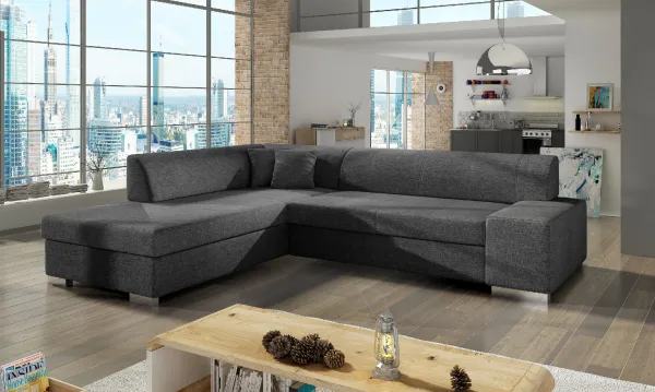 Sedačka do rohu Porto III Látka: Soft 17, Strana: Ľavá