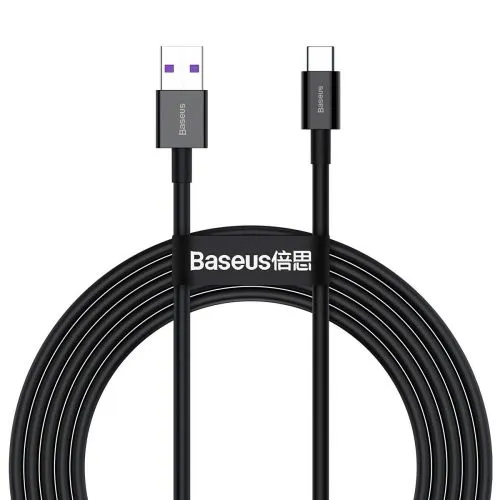 Kábel USB na USB-C Baseus Superior Series, 66 W, 2 m (čierny) 026623
