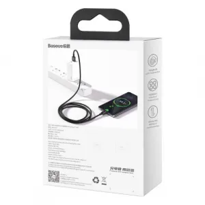 Kábel USB na USB-C Baseus Superior Series, 66 W, 2 m (čierny) 026623