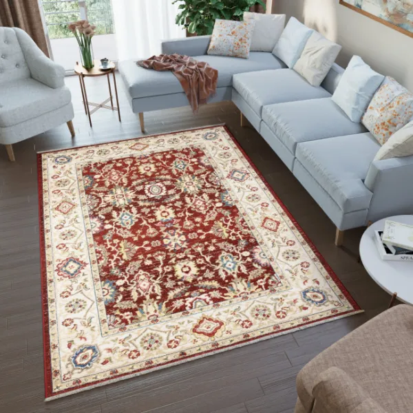 DECOREUM Koberec EE58A RIVIOLI červená Rozmery (v): 200x305