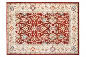 DECOREUM Koberec EE58A RIVIOLI červená Rozmery (v): 200x305