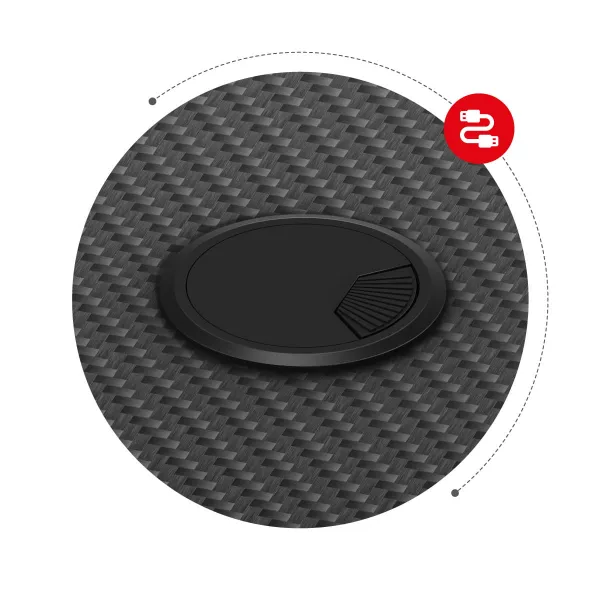 JAKS Herný stôl s led osvetlením Huzaro Hero 4.8 RGB