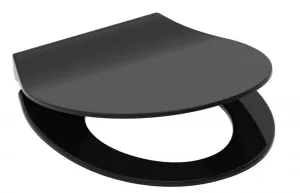 Schütte SLIM BLACK| Duroplast, Soft Close