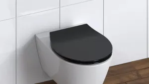Schütte SLIM BLACK| Duroplast, Soft Close