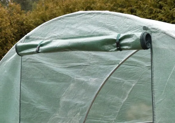 Kryt pre fóliový tunelový záhradný skleník 3x6m