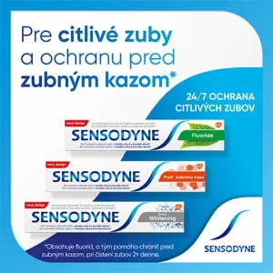 Sensodyne Extra Whitening zubná pasta 2 x 75 ml
