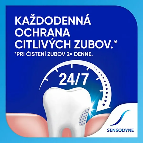 Sensodyne Extra Whitening zubná pasta 2 x 75 ml