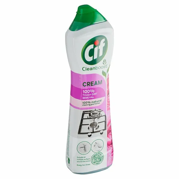 Cif Cream Pink krémový abrazívny čistiaci prípravok 500 ml
