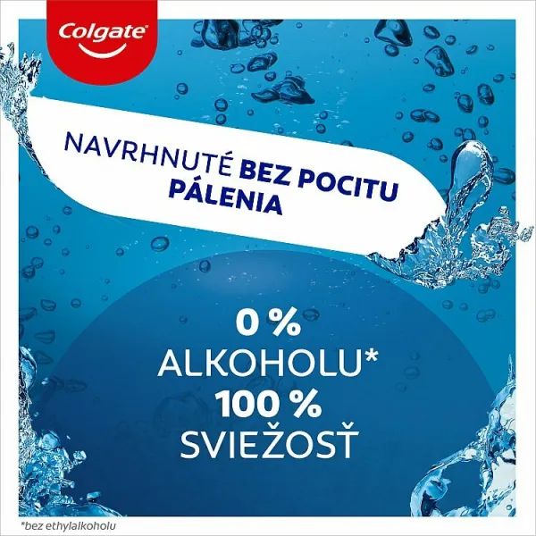 Colgate Plax Cool Mint ústna voda bez alkoholu 250 ml 1ks