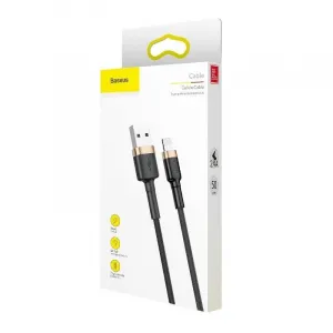 Baseus Cafule Nabíjací kábel USB-A / Lightning 2A 3m, Čierny