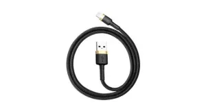Baseus Cafule Nabíjací kábel USB-A / Lightning 2A 3m, Čierny