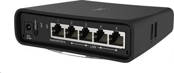 MikroTik hAP ac2 (RBD52G-5HacD2HnD-TC), 720MHz CPU, 128MB RAM, 5x LAN, 2.4+5GHz,Wi-Fi 802.11b/g/n/ac, vrátane. L4