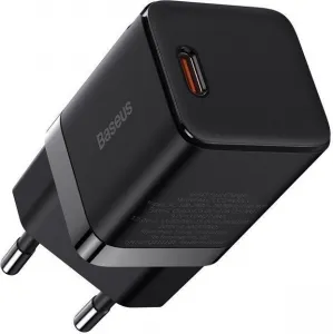 Baseus Quick Nabíjací adaptér USB-C 30W, Čierny