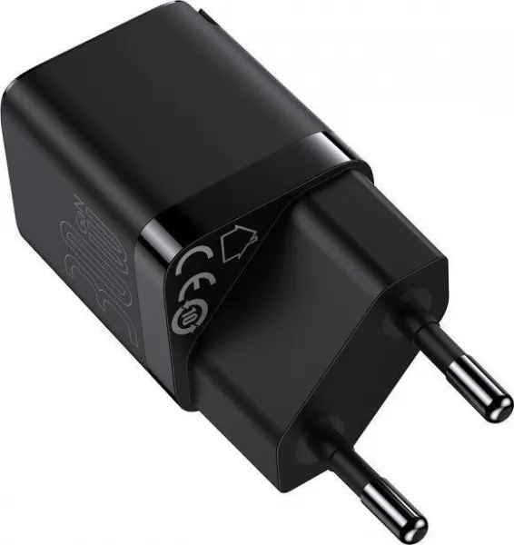 Baseus Quick Nabíjací adaptér USB-C 30W, Čierny