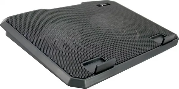 Chladiaca podložka C-TECH pre CLP-140, 15,6", 2x 140 mm, 2x USB, modré podsvietenie