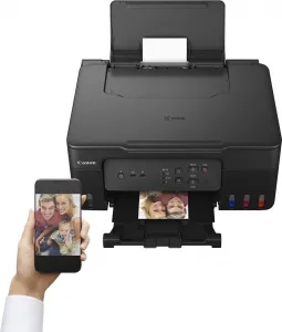 CANON Mimořádně nízké provozní nákladyDíky doplnitelným zásobníkům inkoustu s vysokou výtěžností dosáhnete za dobu životnosti tiskárny velkých úspor. Tisk 3 1001 stránek s černým inkoustem (3 900 v ekonomickém režimu) a 4 4001 stránek s barevným