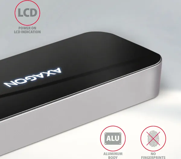 AXAGON HUB 4xUSB-A HDMI 100W