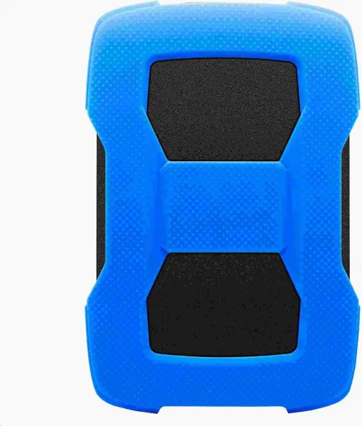 A-Data Externý pevný disk ADATA 2TB 2,5" USB 3.1 HD330, BLUE COLOR BOX, modrá (guma, odolná voči nárazom)