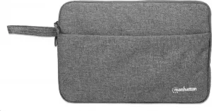 MANHATTAN Laptop Sleeve Seattle, vhodný pre širokouhlé obrazovky do 14.5", 383 x 270 x 30 mm, sivá